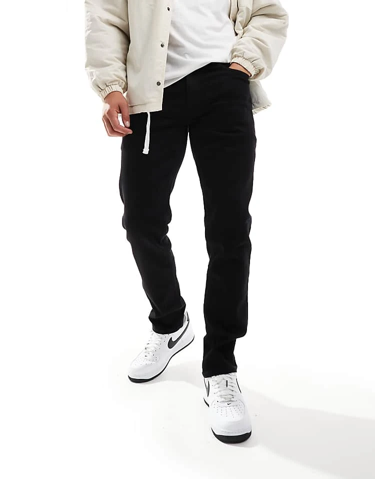 Farah Elm Slim Jeans In Black For Men - Image 4