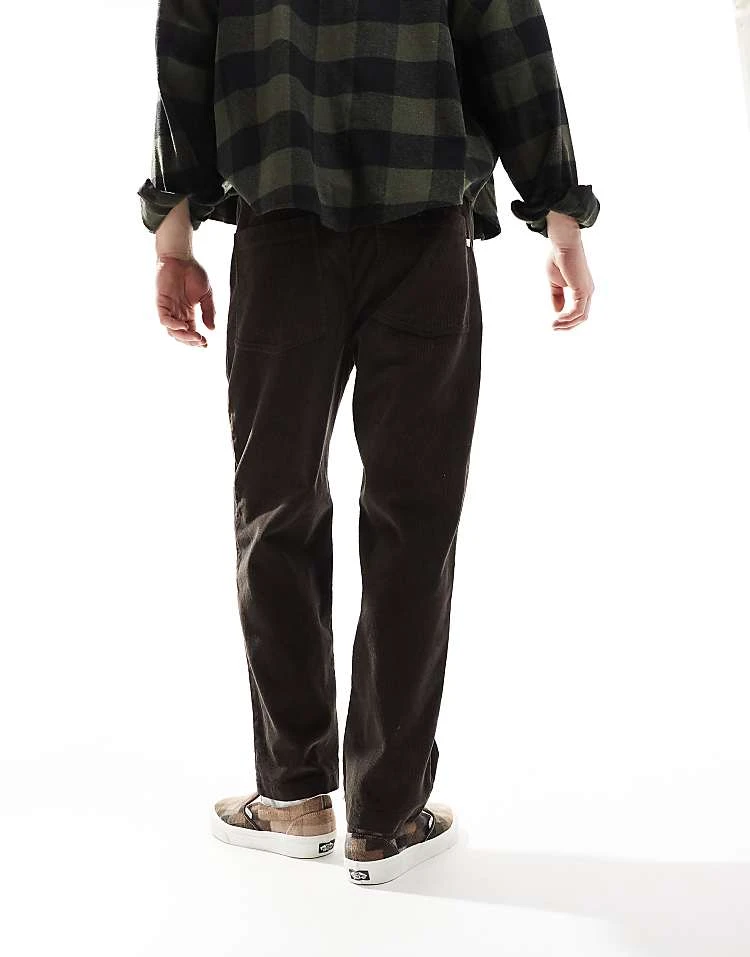 Farah Hawtin Tapered Fit Drawstring Cord Chino In Brown For Men - Image 2