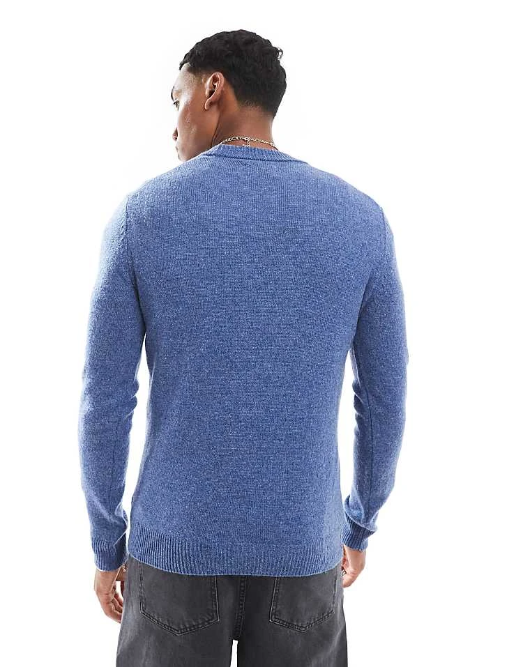 Farah Birchall Jumper In Light Blue For Men - Image 4
