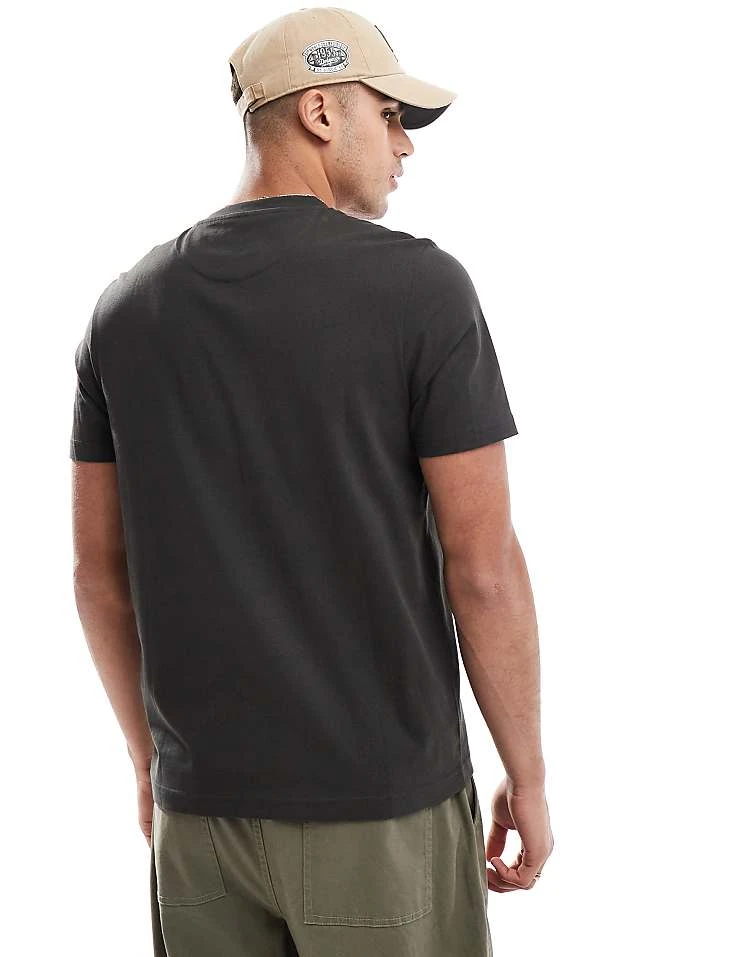 Farah Stacy Pocket T-shirt In Washed Black For Men - Image 4
